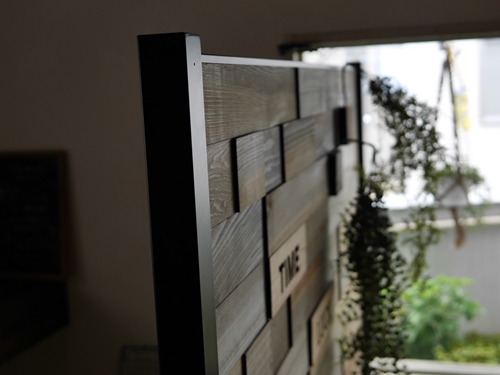 パーテーション 「KUMIKI」 ～組木～ スリム／ＫＩＺＡＩＫＵ Ｃ＋ 無垢 手作り おしゃれ インテリア 奈良県 宇陀市