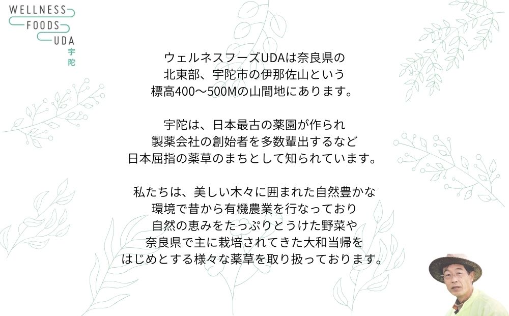 よもぎ & 大和当帰 入浴剤 25包(1袋 5包入×5個) /ウェルネスフーズ UDA ふるさと納税 無添加 有機栽培 おすすめ リラックス ストレス解消 ボディケア 肌荒れ 改善 疲労回復 送料無料 奈良 宇陀