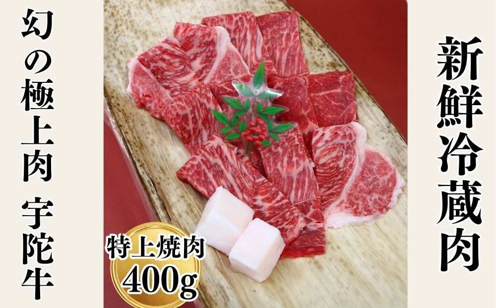 特産 認定肉 宇陀牛 国産 黒毛和牛 特上 焼肉 約400g チルド / 宇陀 山繁 ふるさと納税 牛肉 レア 人気 バーベキュー キャンプ 寄付 ランキング おすすめ グルメ 肉 返礼品 送料無料 