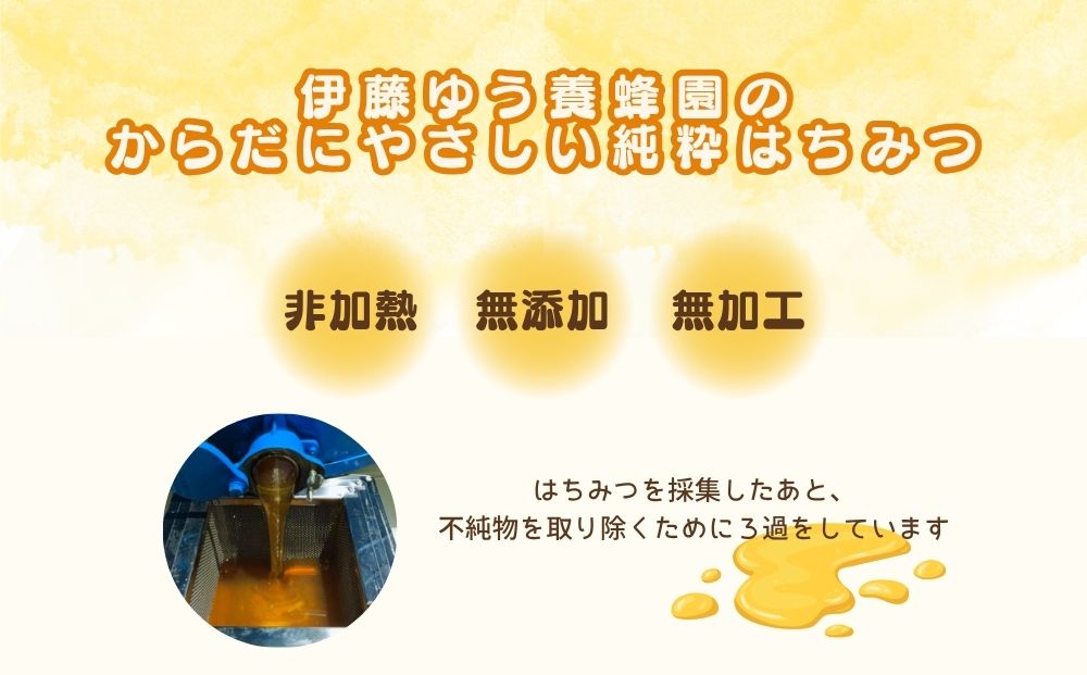 国産 純粋 はちみつ 里の花 125g (1本)／ 蜂蜜 ハチミツ 非加熱 無添加 無加工 百花蜜 単花蜜 キハダ お取り寄せ 伊藤ゆう養蜂園 奈良県 宇陀市 ふるさと納税