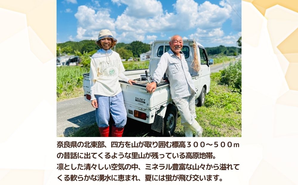 有機栽培米 令和6年産 玄米 奥大和高原米2kg／ 農家やまおか 有機 国産 お米 玄米 奈良県 宇陀市 ふるさと納税