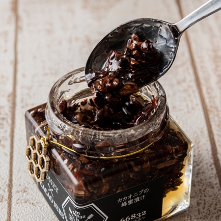 【むろうはちみつ】奈良産純粋はちみつ＆ハニーカカオニブセット / 国産蜂蜜 バレンタインにも カカオ蜂蜜漬け 奈良産純粋はちみつ使用 父の日 母の日 プレゼント 手土産 お取り寄せ 結婚祝い 内祝い お中元 贈答用 贈り物 暑中見舞い お土産 国産 紅茶 非加熱 無添加 純粋 セット ふるさと納税 ハチミツ 蜂蜜 送料無料