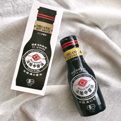 数量限定!飲めるお醤油。本醸造JAS特級濃口 法隆寺醤油200ml×12本セット【1212070】