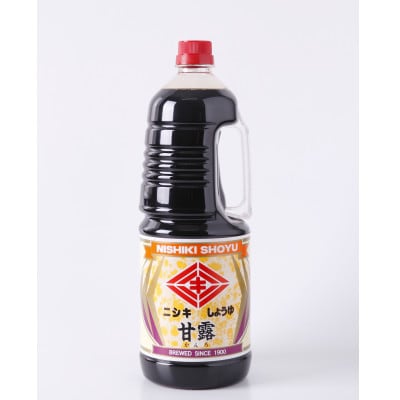 第51回全国醤油品評会にて農林水産省大臣官房長賞を受賞!　甘露1.8L 計6本セット【1749516】