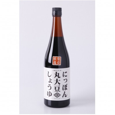 創業明治33年ニシキ醤油の定番!にっぽん丸大豆しょうゆ720ml　6本セット【1749504】