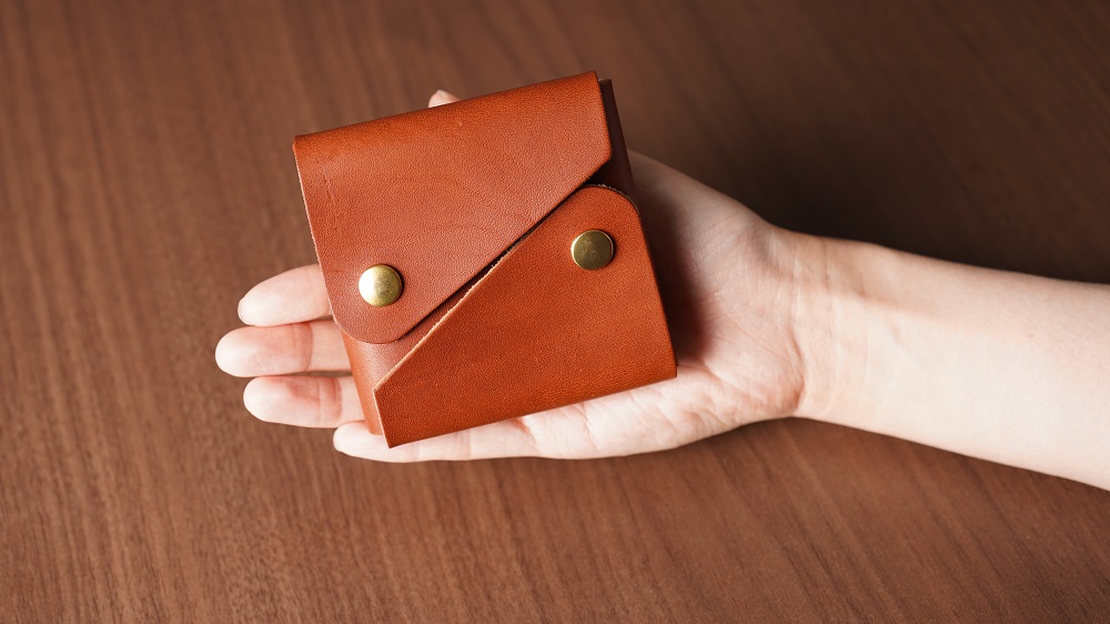 コインケース　小銭入れ（イタリアレザー　ネブラスカ） ASK：イエロー