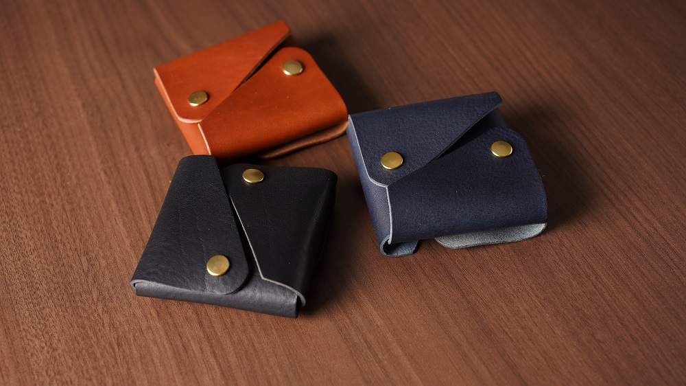 コインケース　小銭入れ（イタリアレザー　ネブラスカ） ASK：コニャック