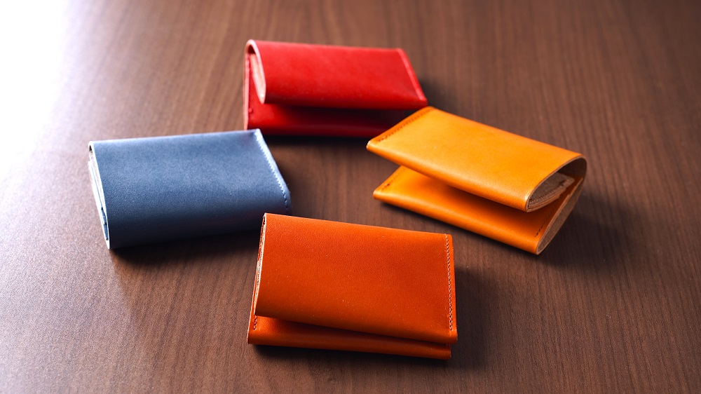 ミニ財布 札入れ 栃木レザー 牛革 日本製 レザー 天然皮革 レディース メンズ シンプル 使いやすい 人気 おすすめ ASK 30代 40代 50代：キャメル