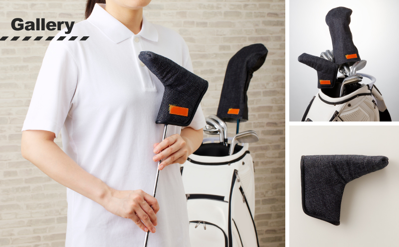 KUROKI デニム パターカバー ゴルフ ゼンコーインダストリー