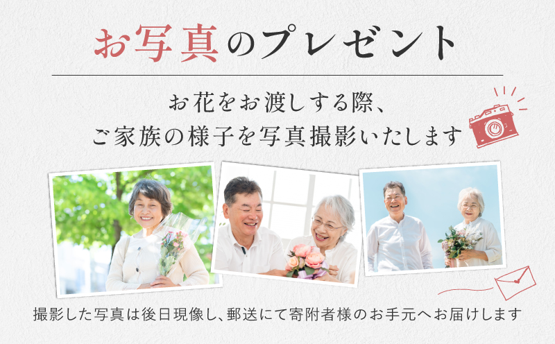 花 ふるさと定期便 3回 お届け 三宅町に住む家族へ 花束 ギフト The Plants:スタンダード