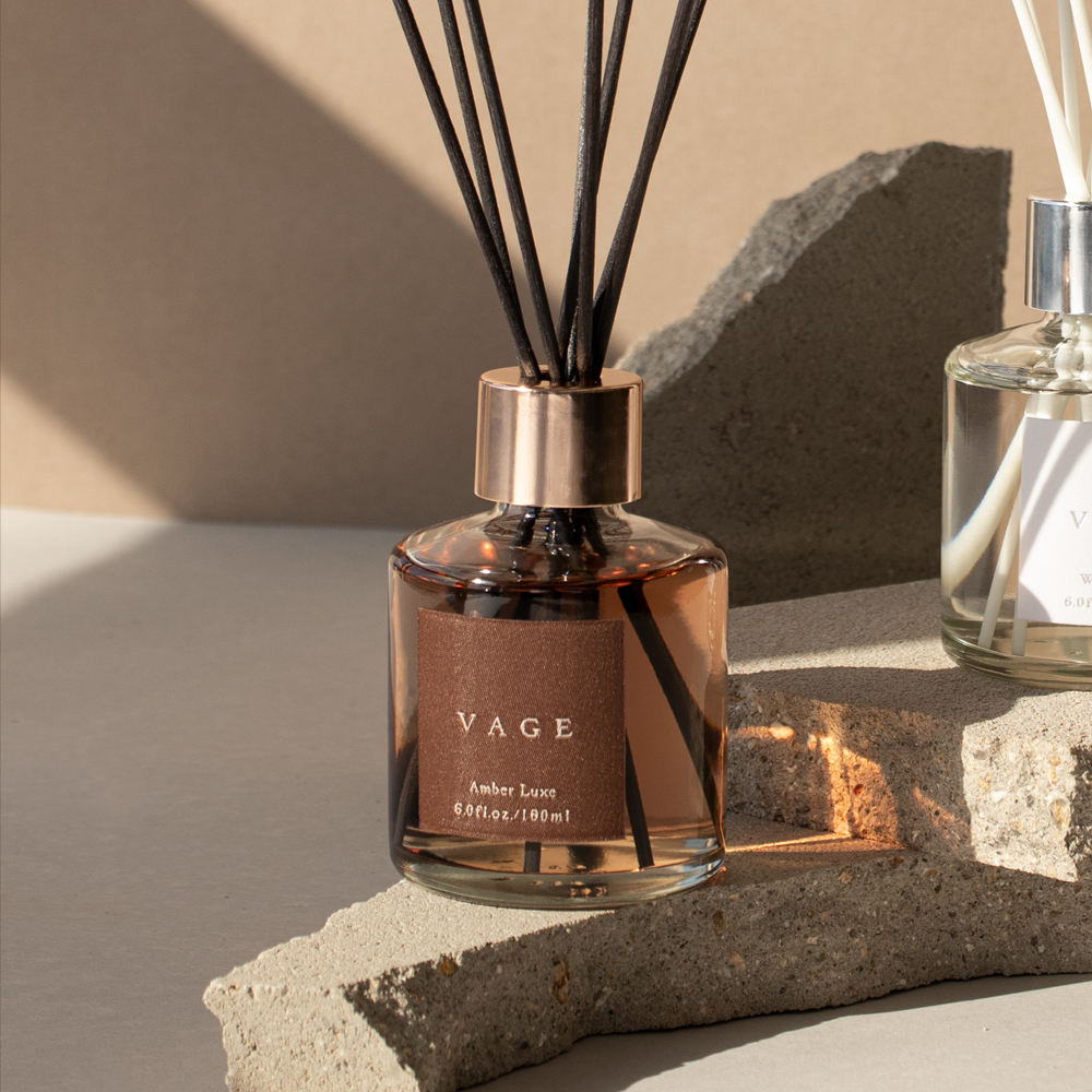 バーグ リード ディフューザー アンバーリュクス 晴香堂 HARUKADO VAGE  ルームフレグランス 芳香剤 インテリア アロマ 香り リビング 玄関 ベッドルーム 車 プレゼント ギフト