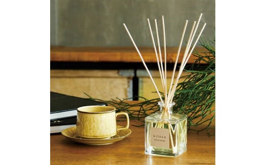 木と果 リードディフューザー ＆ サシェ コンプリートセット (ゼラニウム ベルガモット) 晴香堂 HARUKADO 天然精油 100％ ルームフレグランス 芳香剤 インテリア アロマ 天然香料 香り スティック プレゼント ギフト