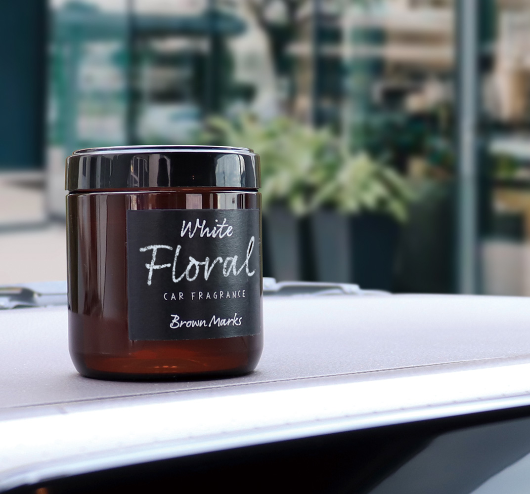 ブラウンマークスゲル ホワイトフローラル 晴香堂 HARUKADO