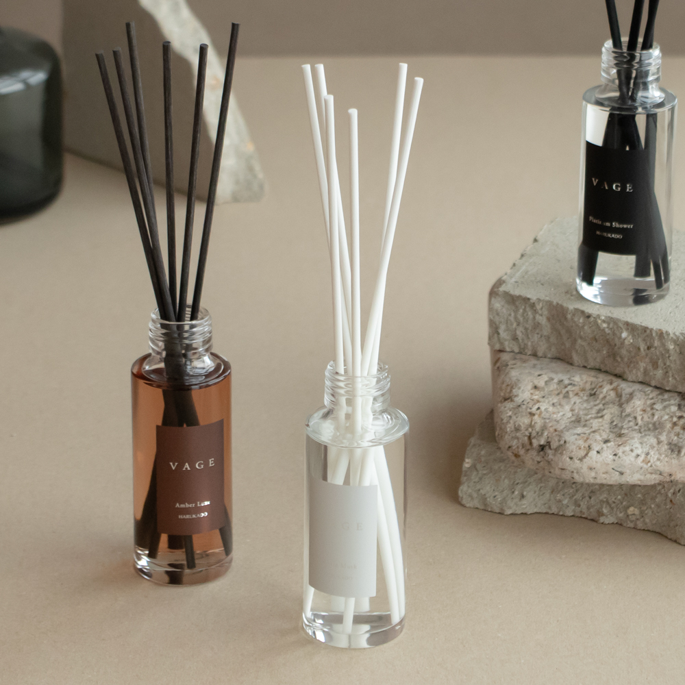 バーグ １００ リード ディフューザー リーフィーグリーン 晴香堂 HARUKADO VAGE  ルームフレグランス 芳香剤 インテリア アロマ 香り リビング 玄関 ベッドルーム 車 プレゼント ギフト