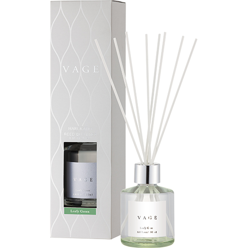 バーグ リード ディフューザー リーフィーグリーン 晴香堂 HARUKADO VAGE  ルームフレグランス 芳香剤 インテリア アロマ 香り リビング 玄関 ベッドルーム 車 プレゼント ギフト