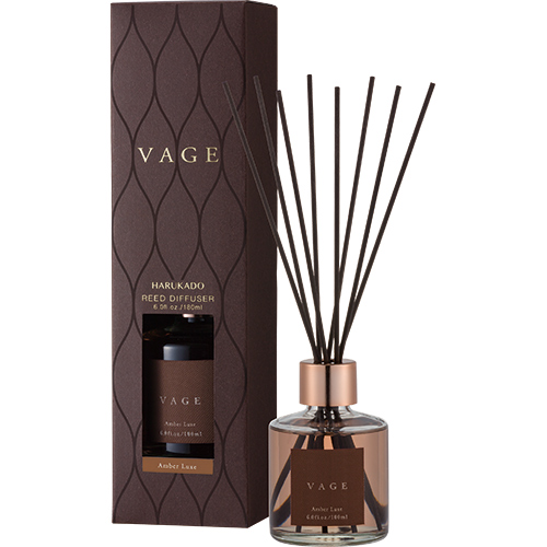 バーグ リード ディフューザー アンバーリュクス 晴香堂 HARUKADO VAGE  ルームフレグランス 芳香剤 インテリア アロマ 香り リビング 玄関 ベッドルーム 車 プレゼント ギフト