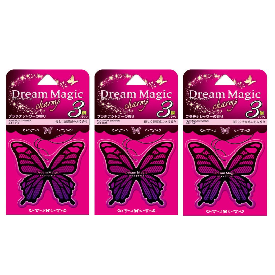 ドリームマジックチャーム ３個パック プラチナシャワー 晴香堂 HARUKADO