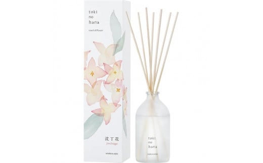 トキノハナ リードディフューザー ジンチョウゲ の 香り 晴香堂 HARUKADO toki no hana 沈丁花 ルームフレグランス 芳香剤 インテリア アロマ 香り リビング 玄関 ベッドルーム プレゼント ギフト