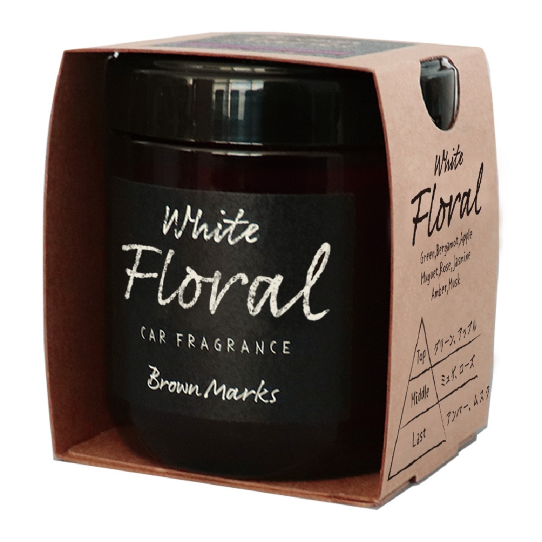 ブラウンマークスゲル ホワイトフローラル 晴香堂 HARUKADO