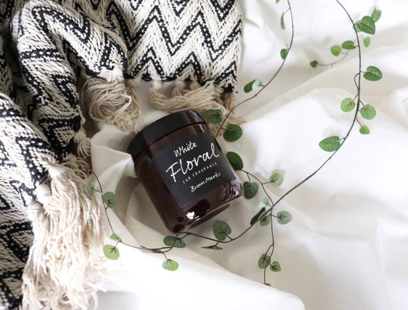 ブラウンマークスゲル ホワイトフローラル 晴香堂 HARUKADO