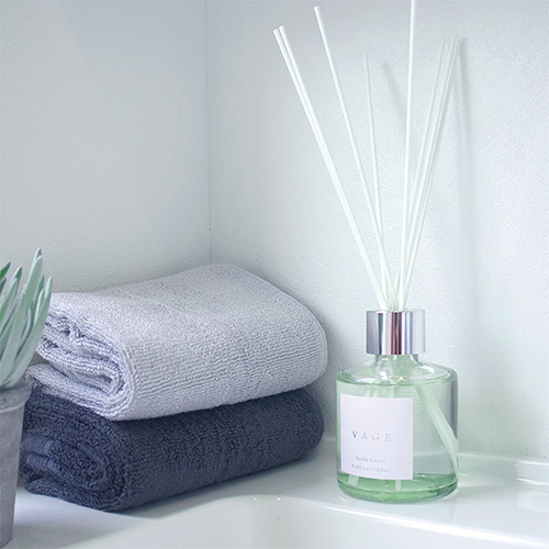 バーグ リード ディフューザー リーフィーグリーン 晴香堂 HARUKADO VAGE  ルームフレグランス 芳香剤 インテリア アロマ 香り リビング 玄関 ベッドルーム 車 プレゼント ギフト