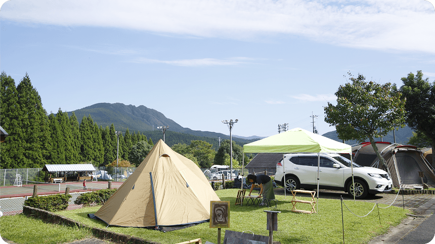 キャンプ場 テントサイト 利用券 宿泊券 / サンビレッジ曽爾オートキャンプ場テントサイト１泊利用券