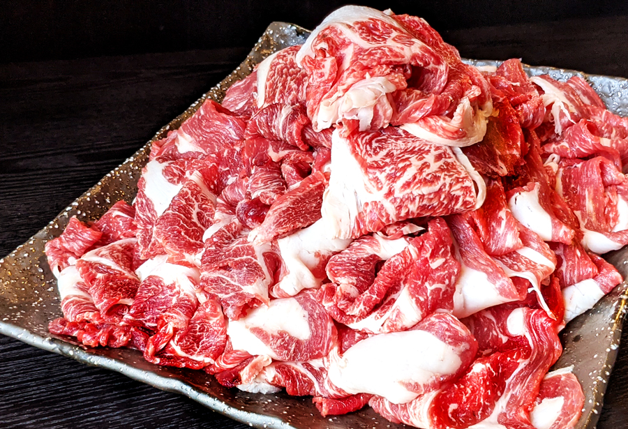 大和牛の切り落とし（A4〜A5ランク）1kg(250g×4パック）/ すき焼き 牛丼 炒め物 小分け 牛肉 奈良県 広陵町×曽爾村特産品連携協定共通返礼品