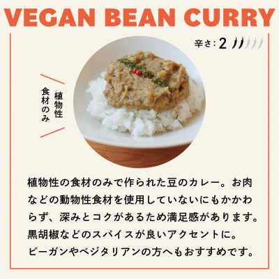 【NO CURRY, NO LIFE.】豆のビーガンカリー[辛さ2 l 冷凍]【配送不可地域：離島】【1579263】