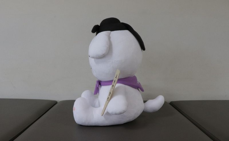 雪丸おすわりぬいぐるみ（大）