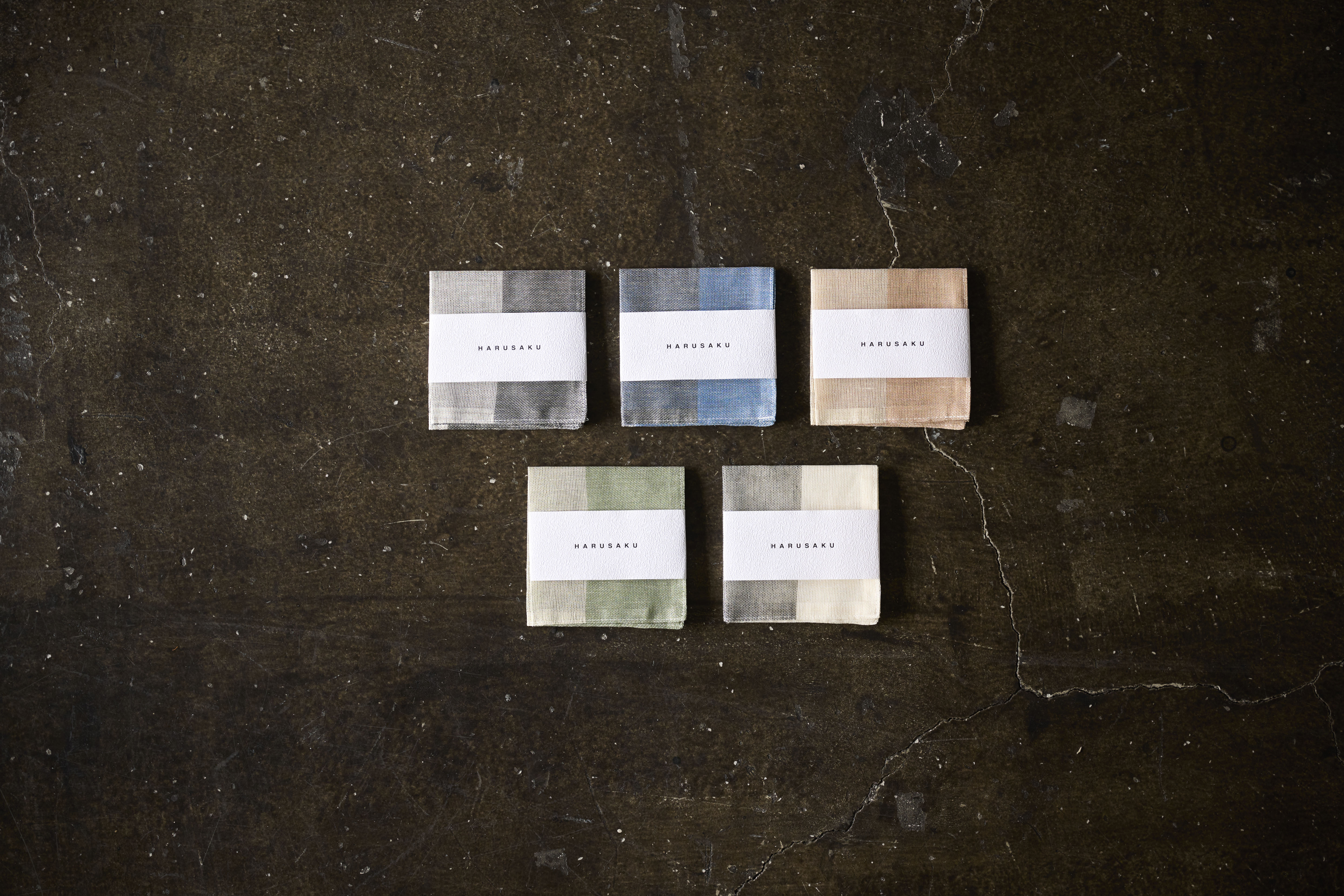 HARUSAKUハルサク リブソックス 3足 + ハンカチ 2枚 セット （23cm～25cm）///靴下 くつした くつ下 ソックス 足元 ビジネス シンプル カジュアル おしゃれ かわいい 消臭 履き心地 メンズ レディース 紳士 婦人 日常 通年 プレゼント 贈り物 日本製 奈良県 広陵町