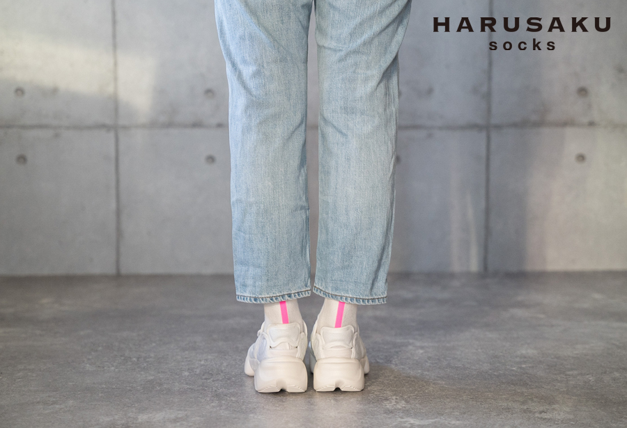HARUSAKU 足袋バックラインソックス 10足セット （23cm〜25cm）