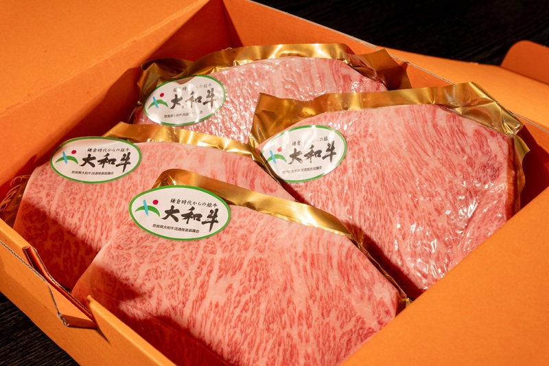 大和牛　サーロインステーキ 200g×4枚  /// 黒毛和牛 霜降り 高級 ブランド牛 お肉 柔らかい 美味しい お鍋 料理 冷凍 奈良県 広陵町