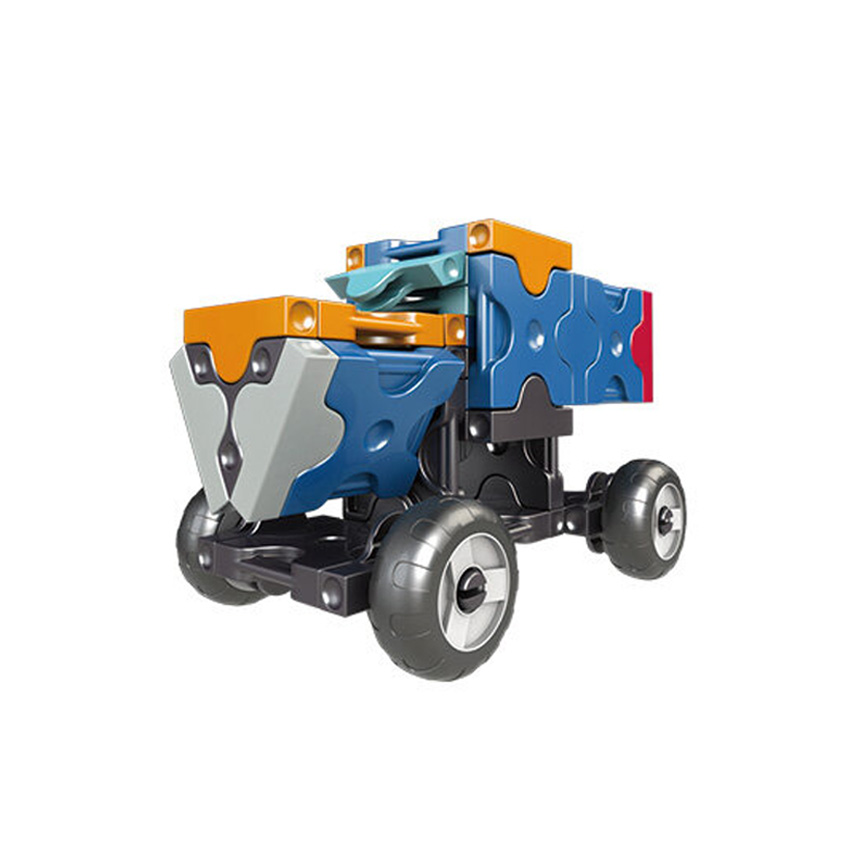 LaQ ハマクロンコンストラクター ミニヘリコプター ＋ ミニモンスター トラック ＋ ミニ白バイ ＋ はたらく車 | おもちゃ 玩具 オモチャ 電車 車 バイク  男の子 5歳 6歳 7歳 8歳 知育玩具 ラキュー 入学 お祝い 奈良県 大淀町