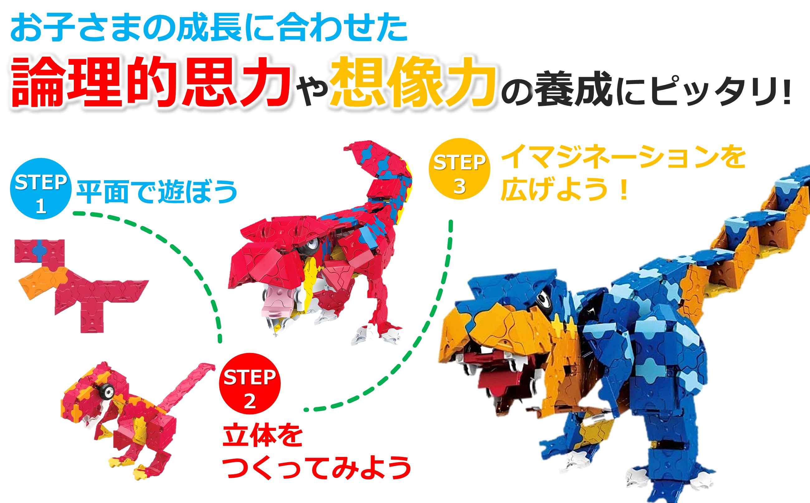 LaQ マスターティラノイド＋ボールジョイントテクニック | ラキュー laq おもちゃ オモチャ 玩具 育む 知育玩具 つくって楽しい ブロック 誕生日 入学 入園 お祝い プレゼント 奈良県 大淀町