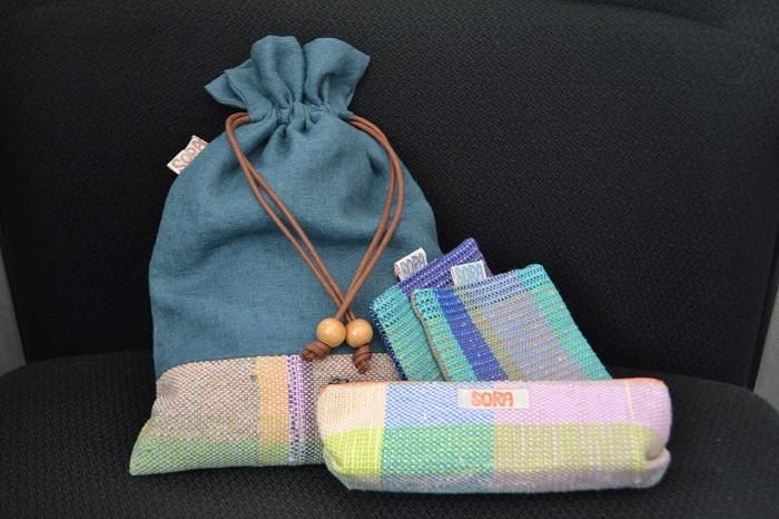 【奈良県内共通返礼品】「大空の家」×さをり織お楽しみセット