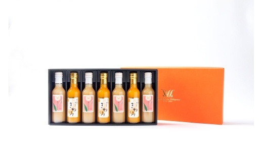 N202　きわみみかんジュース２００ｍｌ　３本　あら川の桃ドリンク２００ｍｌ　４本