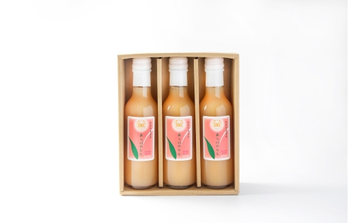 N012　あら川の桃ドリンク２００ｍｌ　３本　