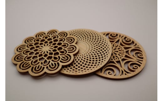 M483　紀州ひのきコースター人気セット