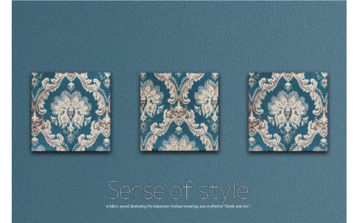 M457　ファブリックパネル　３枚セット