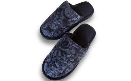 M420　うだつ型スリッパ　ネイビー２足セット