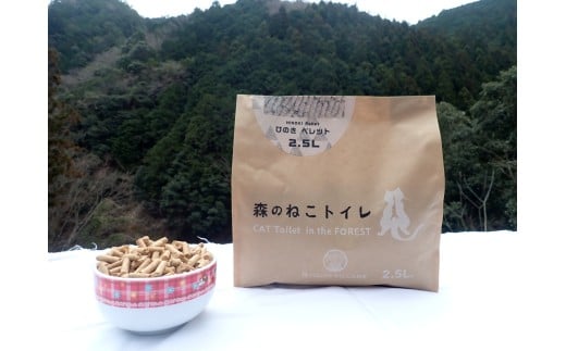 M407　森のねこトイレ２．５Ｌ×１２袋