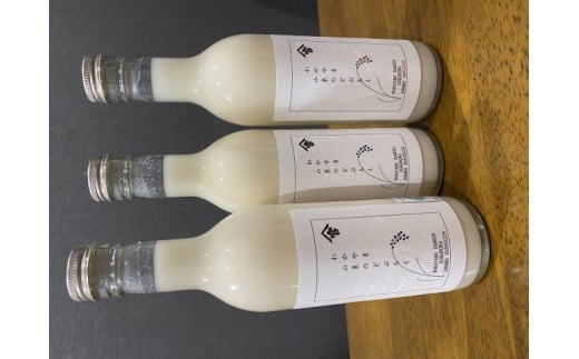 M108　わかやま山東のどぶろく甘口１本、辛口２本飲み比べセット