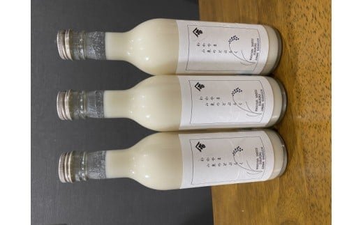 M106　わかやま山東のどぶろく辛口３本セット