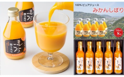 M507　【定期便】　みかんジュース飲み比べ（１）