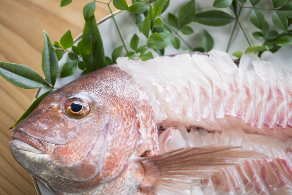 M378　紀州梅まだい３尾（鮮魚）