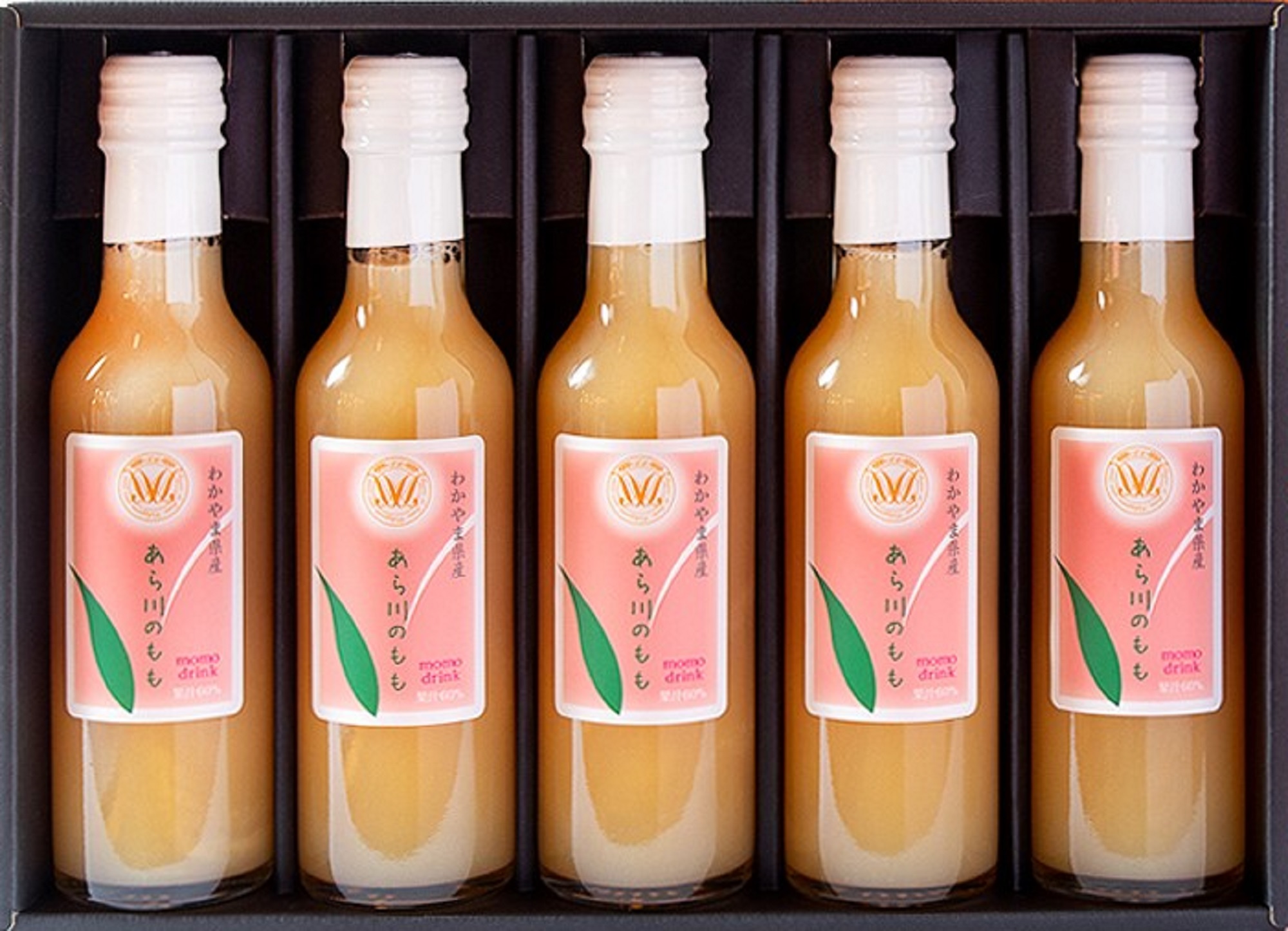 M284　きわみみかんジュースとあら川の桃ドリンク　２００ｍｌ×各５本