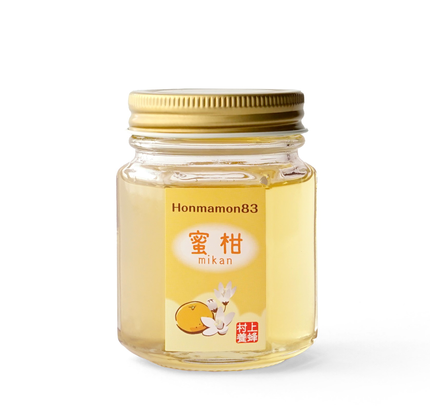 J174　蜜柑蜂蜜　１２０ｇ瓶×３本　和歌山県