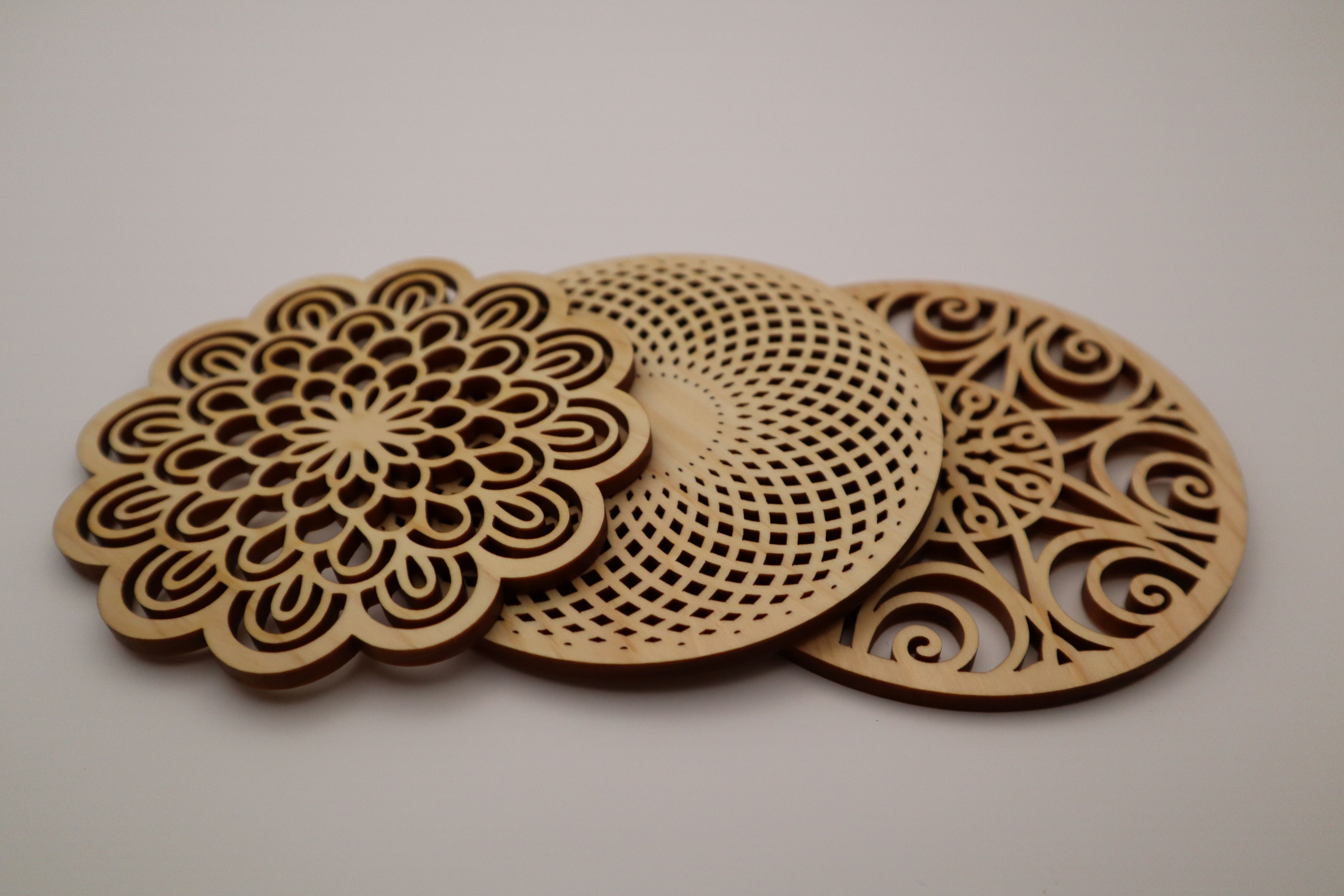 M483　紀州ひのきコースター人気セット