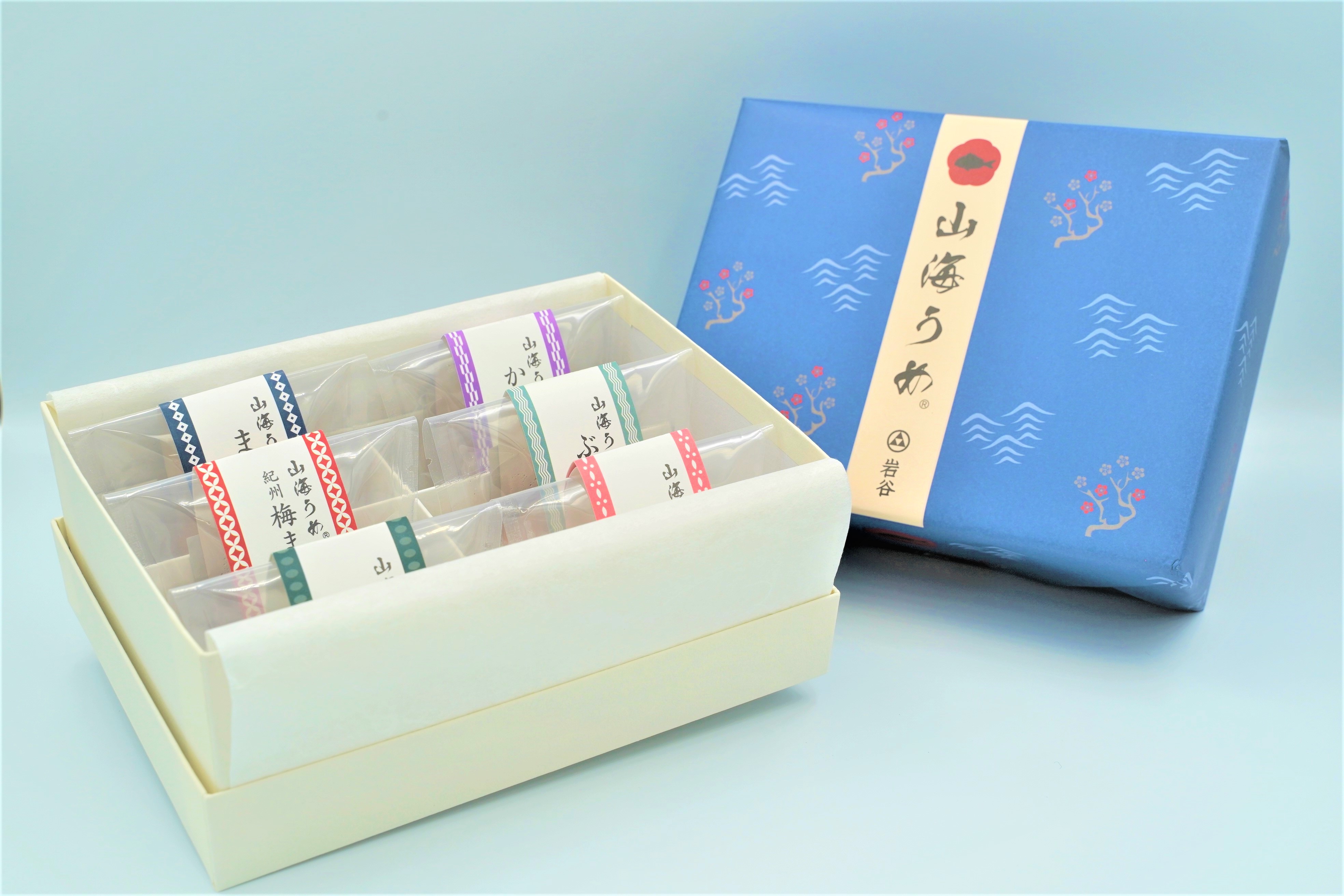 M381　【岩谷】＜美彩山海＞山海うめ　六個入　３セット