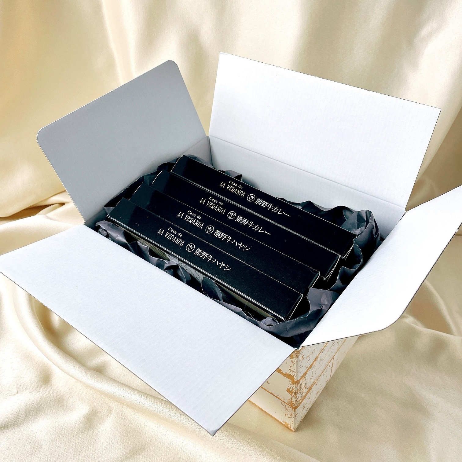 M329　熊野牛カレー６個セットギフトボックス入り